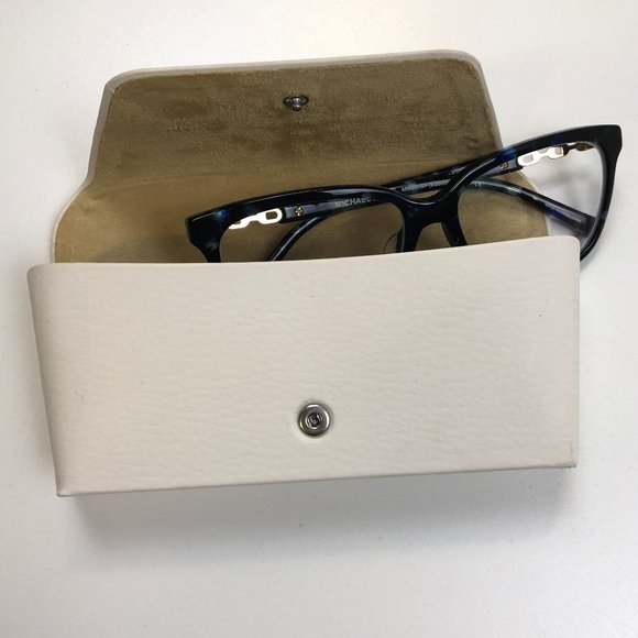 Michael Kors Blue Tortoise Shell Glasses - Picture 5 of 6